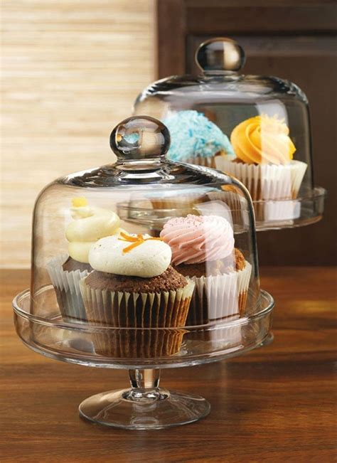 Amazon.com: Dome Cake Stand Set