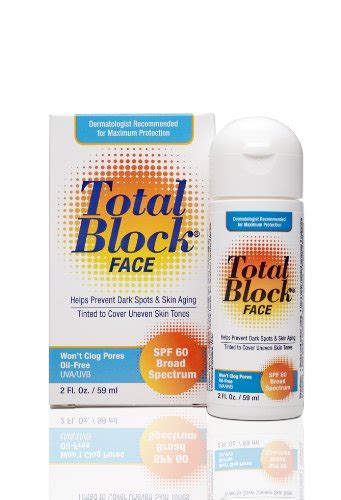 Amazon.com: Fallene Total Block Tinted SPF 60