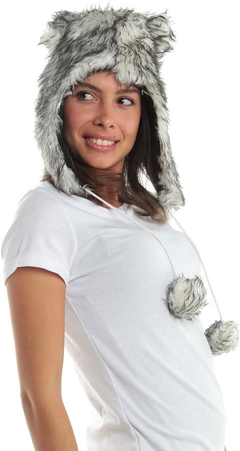 Amazon.com: Faux Fur Animal Hat