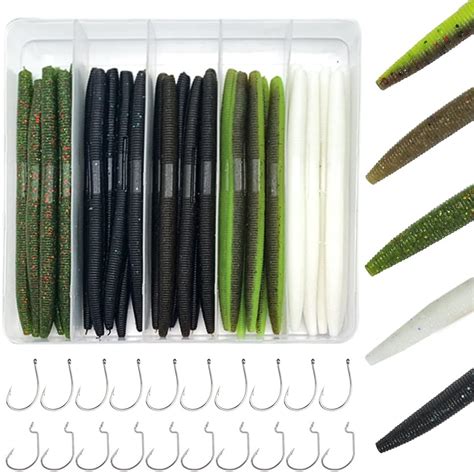 Amazon.com: Fishing Lures Worms For Bass