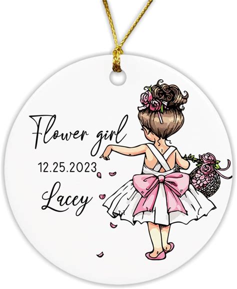 Amazon.com: Flower Girl Ornament