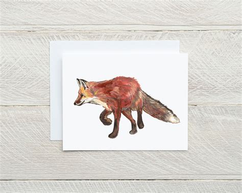 Amazon.com: Fox Note Cards