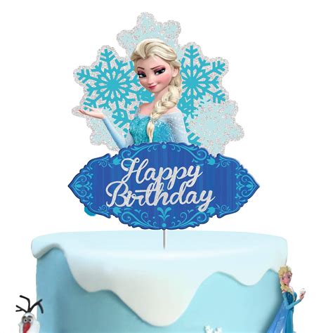 Amazon.com: Frozen Theme Cake Topper