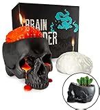 Amazon.com: GAVIA Skull Candle Holder - Skull Planter Pot - Gothic …