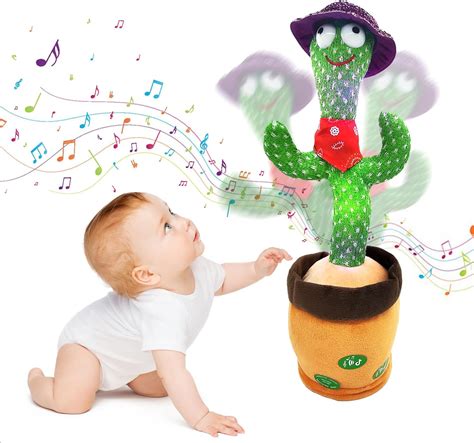 Amazon.com: GFUTURE Dancing Cactus Mimicking Toys for Babies …