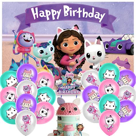 Amazon.com: Gabby Cat Birthday Decorations