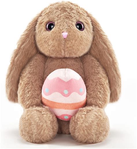 Amazon.com: Gaudiutitia 12" Easter Bunny Stuffed Animal Bunny Toys …