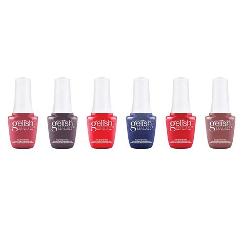 Amazon.com: Gelish Mini Midnight Caller - Juego de 6 botellas …