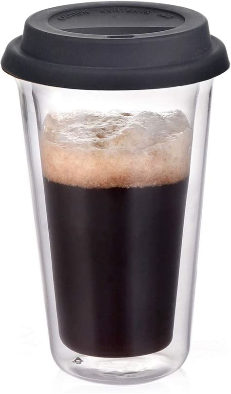 Amazon.com: Glass Travel Coffee Mugs