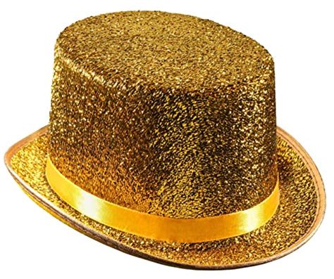 Amazon.com: Gold Sequin Top Hat