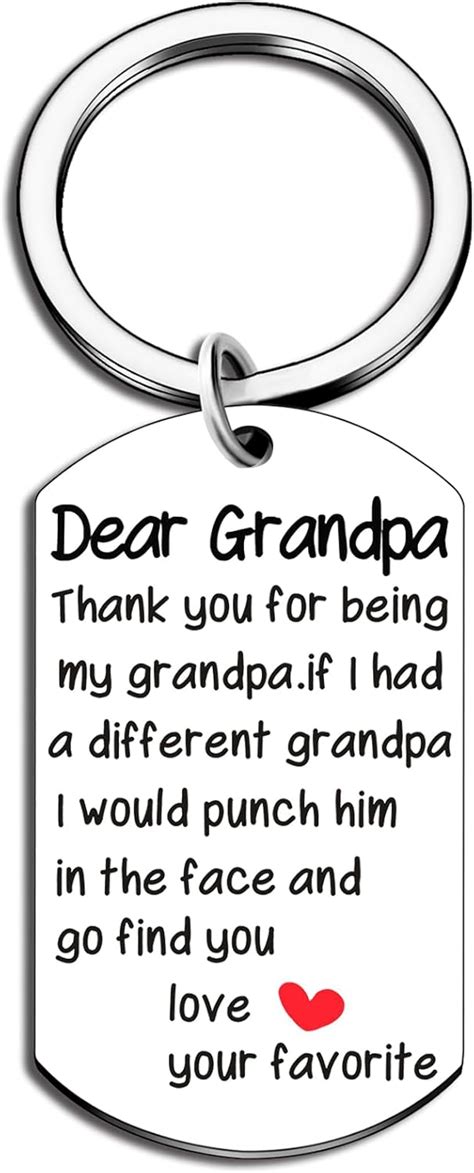 Amazon.com: Grandpa Keychain