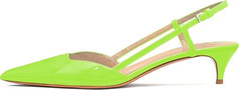 Amazon.com: Green Slingback Shoes For Women