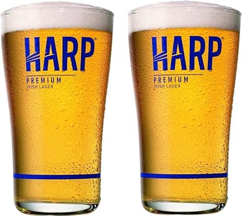 Amazon.com: Harp Beer Glasses