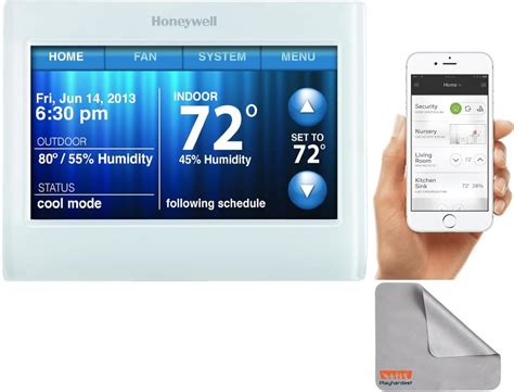 Amazon.com: Honeywell TH9320WF5003 Wi-Fi 9000 Color Touch Screen