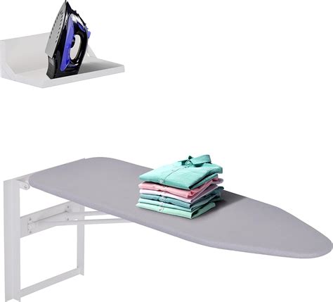 Amazon.com: Ivation Wall-Mounted Ironing Board Foldable …