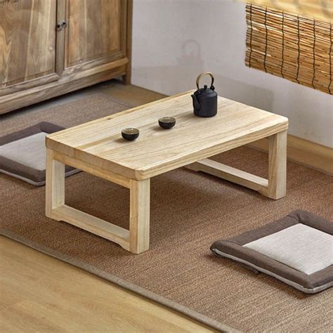 Amazon.com: KFDZZ Solid Wood Tea Table Window Tatami Coffee Table …