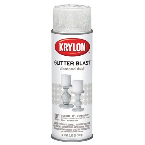 Amazon.com: Krylon K03804A00 Glitter Blast Glitter Spray Paint for ...