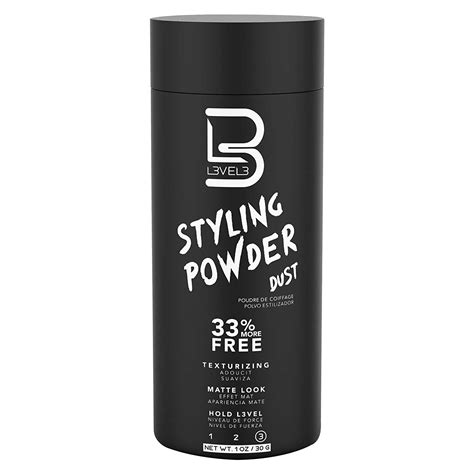 Amazon.com: L3 Level 3 Styling Powder - Natural Look Mens Powder - Easy to Apply with No Oil or Greasy Residue (Small - 30 Grams) : Beauty & Personal Care