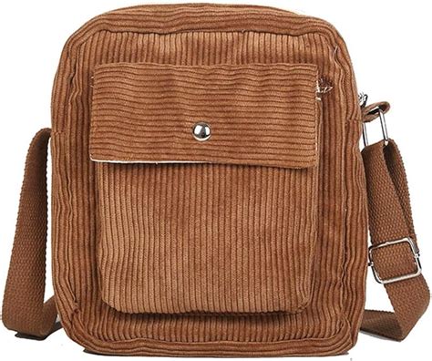 Amazon.com: Large Corduroy Bag Crossbody for Women, Casual …