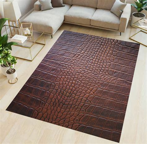 Amazon.com: Leather Rug