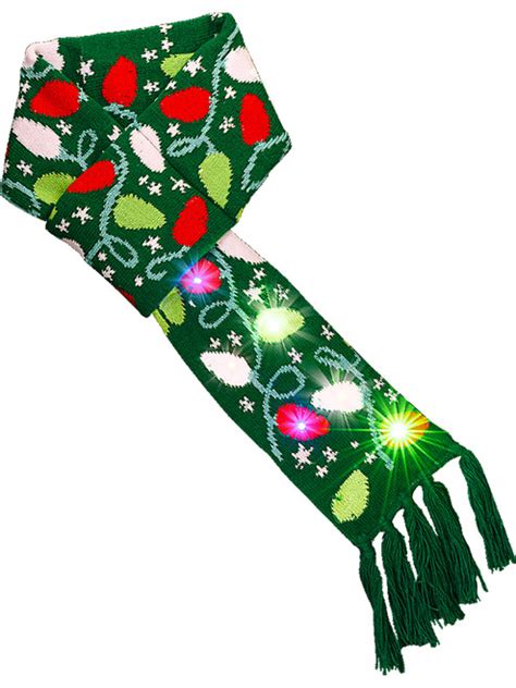 Amazon.com: Light Up Christmas Scarf