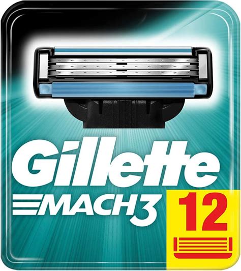 Amazon.com: Mach 3 Razor Blades Refills, Razor Blades for Men, …