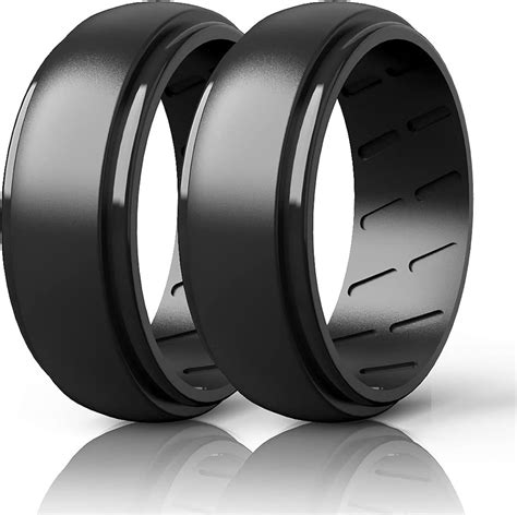 Amazon.com: Mens Silicone Wedding Band Thin