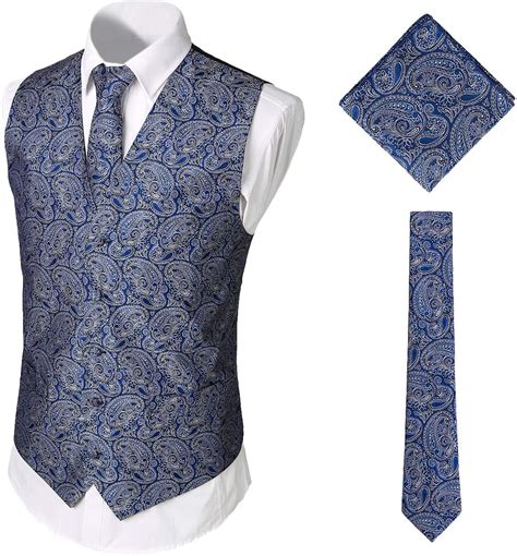 Amazon.com: Mens Vest And Tie Sets