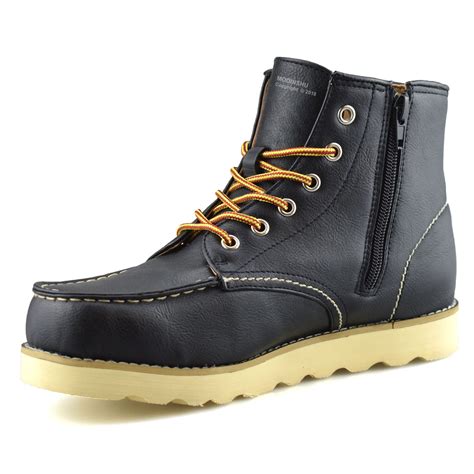 Amazon.com: Mens Zip Up Work Boots