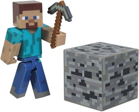 Amazon.com: Minecraft Core Steve Figure Pack : Toys …