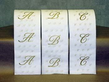 Amazon.com: Monogram Toilet Paper