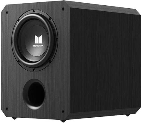 Amazon.com: Monolith Powered Subwoofer - 10 Inch with 500