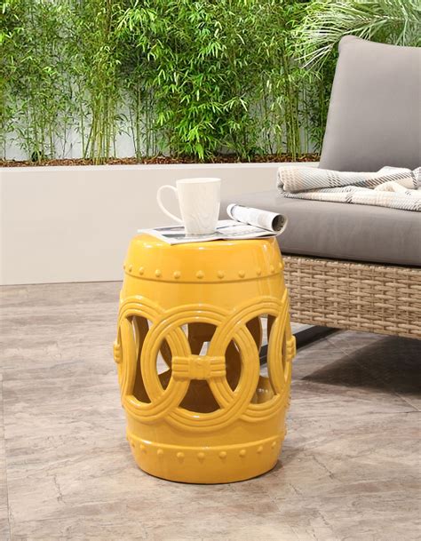 Amazon.com: Moroccan Garden Stool : Patio, Lawn & Garden