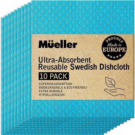 Amazon.com: Mueller Ultra-Absorbent Reusable Swedish …