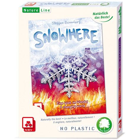 Amazon.com: NSV Snowhere Card Game Ages 8+ 1+ Players