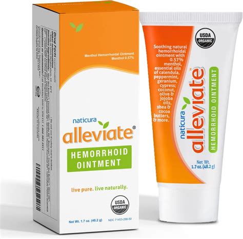 Amazon.com: Naticura Alleviate Hemorrhoid Treatment and …