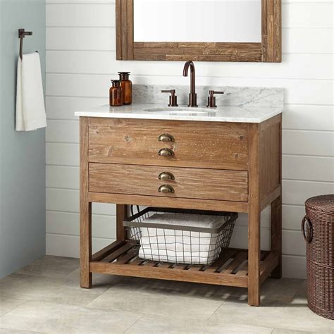 Amazon.com: Natural Wood Bathroom Cabinet