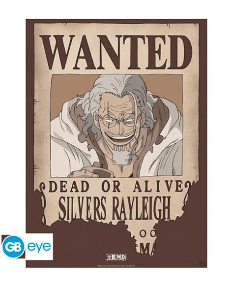 Amazon.com: One Piece Anime Japan Silvers Rayleigh Wanted …