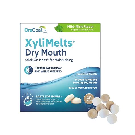 Amazon.com: OraCoat XyliMelts Dry Mouth Relief Oral …