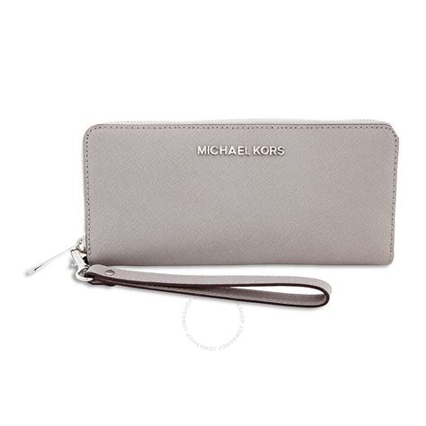 Amazon.com: Pearl Grey Michael Kors Wallet