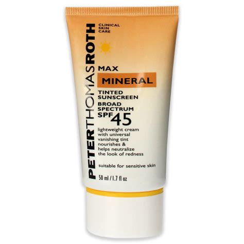 Amazon.com: Peter Thomas Roth Max Mineral Tinted Sunscreen …