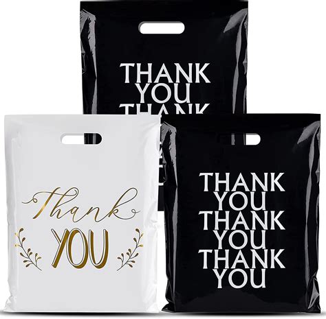 Amazon.com: Plastic Thank You Bags