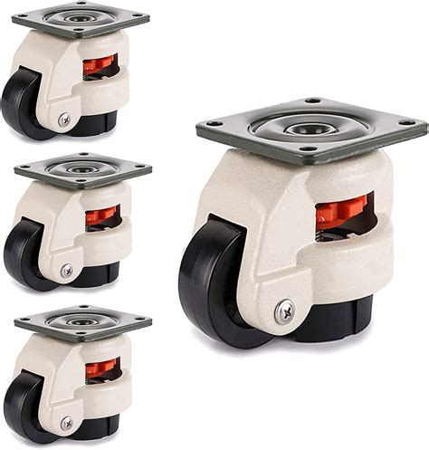 Amazon.com: QZMX Casters 4PCS Heavy Nylon Universal Casters, …