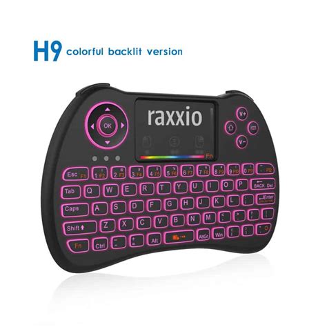 Amazon.com: Raxxio H9 Wireless Mini Keyboard with …