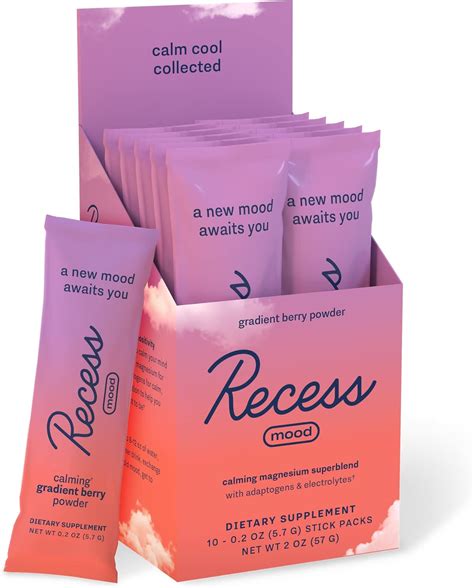 Amazon.com: Recess Mood Powder, Calming Magnesium L …