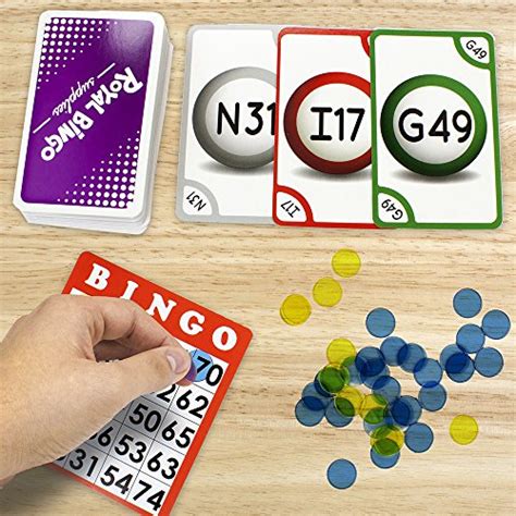 Amazon.com: Royal Bingo Jumbo Calling Cards - Pack of 84 - High ...