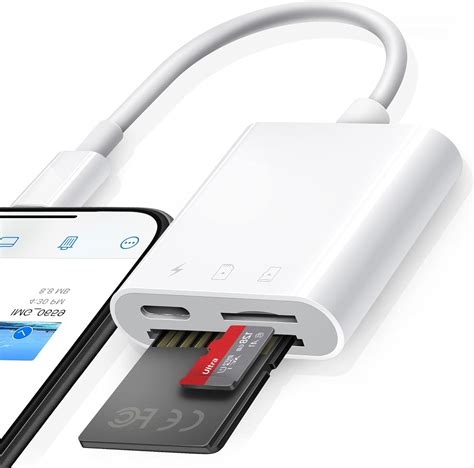 Amazon.com: SD Card Reader for iPhone/iPad,PuavntView Micro …