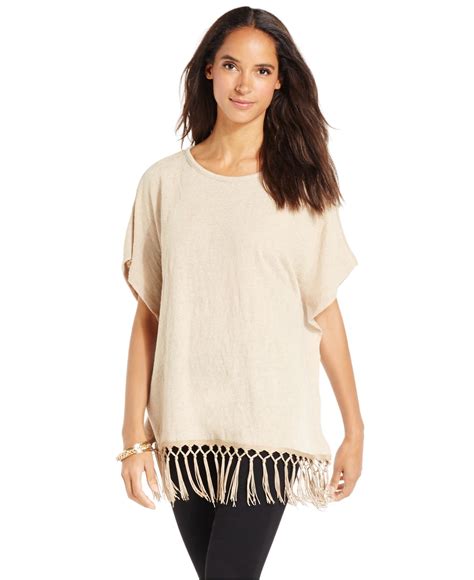 Amazon.com: Short Sleeve Pullover Poncho Top