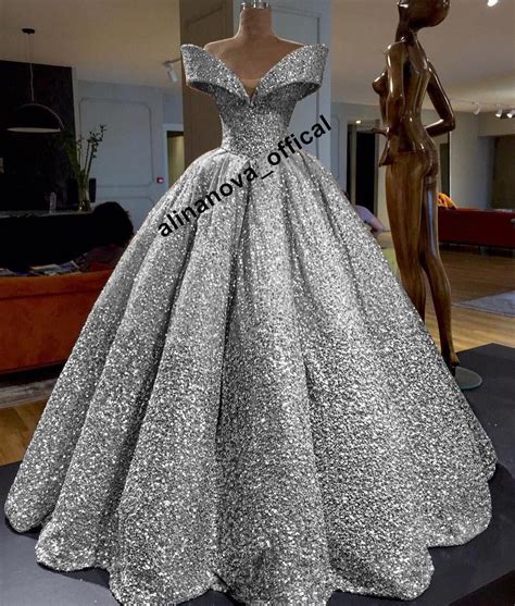 Amazon.com: Silver Ball Gowns