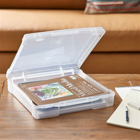 Amazon.com: Simply Tidy Scrapbook Storage Case 12x12, Clear